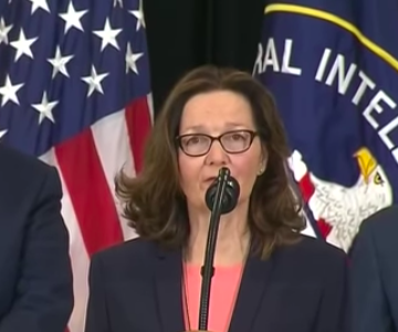 CIA director Gina Haspel