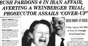 Bush pardon NYT