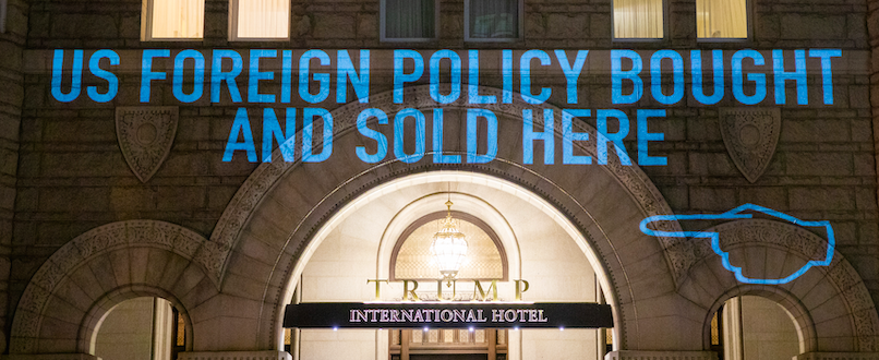 Trump Hotel Projection