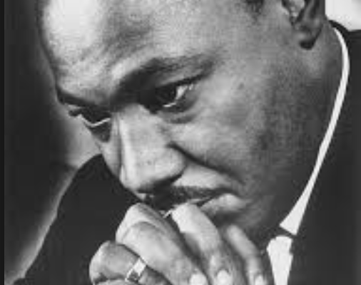 MLK pensive