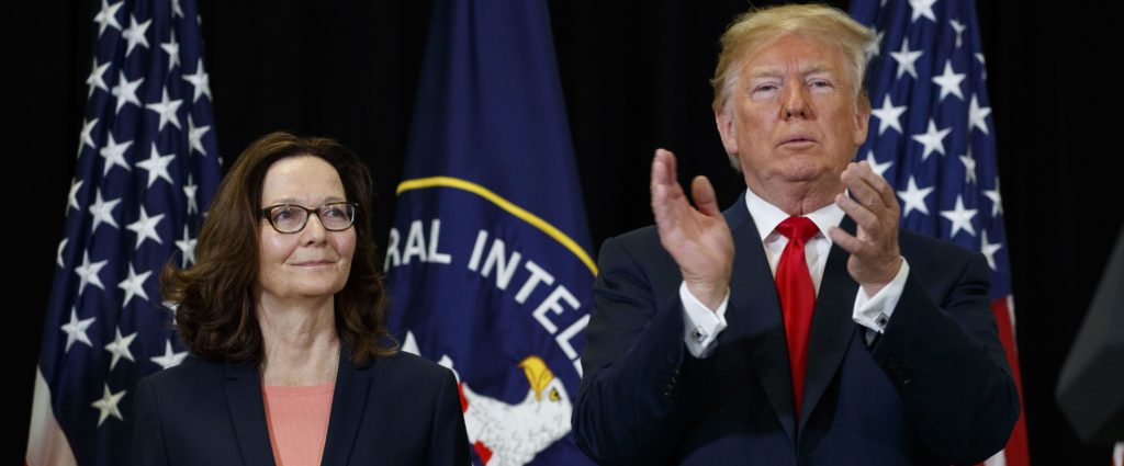 Trump and Haspel