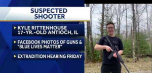 Kyle Rittenhouse, Kenosha shooter.