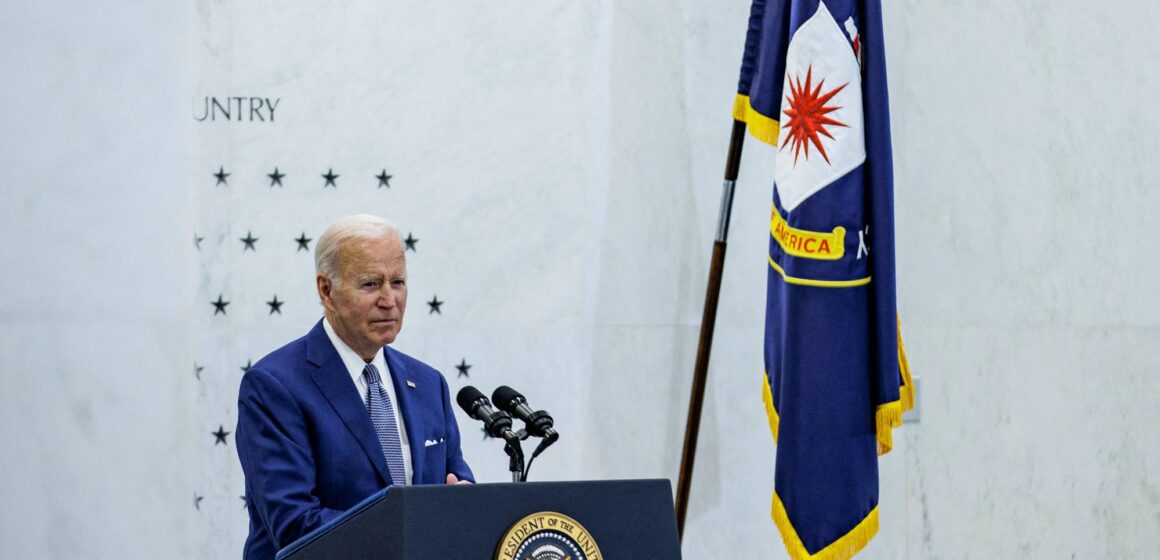 Biden at CIA