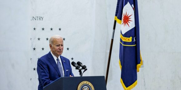 Biden at CIA