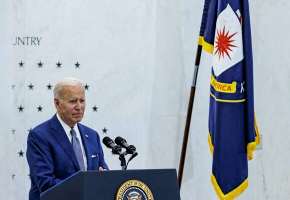 Biden at CIA