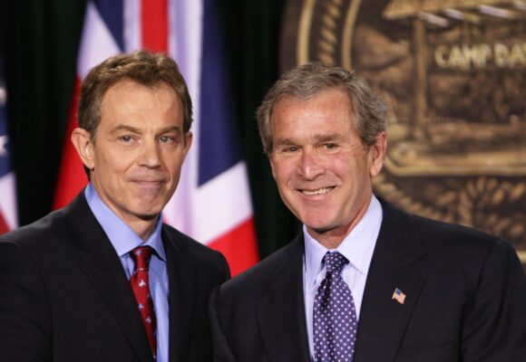 Blair and Bush